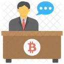 Intercambio Comercio Plataforma Icono
