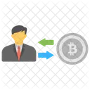Intercambio Comercio Plataforma Icono