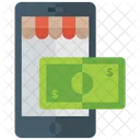 Compras En Linea Comercio Electronico Compras En Linea Icono