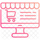 Comercio electrónico  Icono