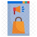 Comercio electrónico  Icono