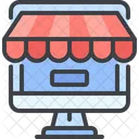 Comercio Eletronico Loja Compras On Line Icon