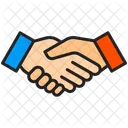 Comercio Justo Apreton De Manos Asociacion Icono