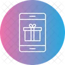 M Commerce Caja De Regalo Compras En Linea Icono