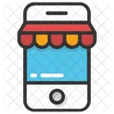 Comercio Movil Movil Compras Icono