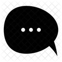 Comic Bubble Bubble Chat Discussion Icon
