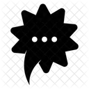 Comic Bubble Bubble Chat Discussion Icon