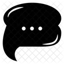 Comic Bubble Bubble Chat Discussion Icon
