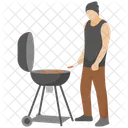 Comida De Picnic Comida A La Parrilla Cocina Al Aire Libre Icono