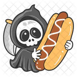 Comida de calavera  Icono