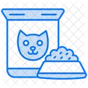 Comida de gato  Icono