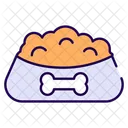 Comida de perro  Icono