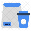 Refeicao Para Viagem Smoothie Copo Descartavel Icon