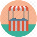 Fasfood Stand Carro Icon