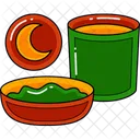 Sahur Comida Ramadan Icono