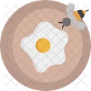 Comiendo huevo  Icono