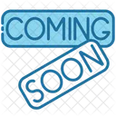 Coming Soon Opening Soon Advertising Icon
