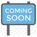 Coming Soon Sign Icon