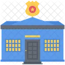 Estacion De Policia Token Icono