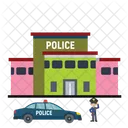 Estación de policía  Icono