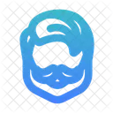 Barber Hair Style Stylish Icon