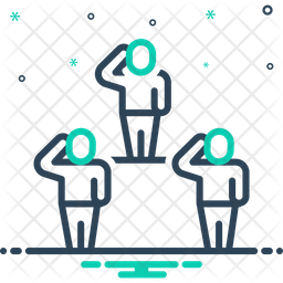 Command Icon - Download in Line Style