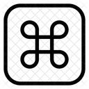 Command Button Keyboard Icon