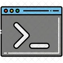 Command Line Development Code Icône