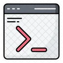 Command Line Cmd Development Icon