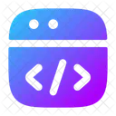Command Line Code Coding Icon