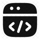 Command Line Code Coding Icon