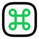 Command Square  Icon
