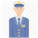 Commandant Male  Icon