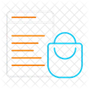 Commande Achat Demande Icône