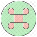 Icone Couleur Ligne De Commande Icon