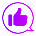 Comment Like Feedback Icon