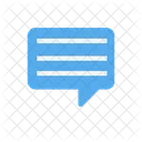 Chat Message Communication Icon