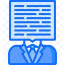 Comment Man Article Icon