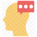 Personal Chat Thinking Comment Icon