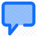 Comment Review Speech Icon