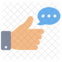 Chat Text Bubble Icon
