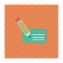 Comment Write Message Icon