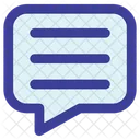Comment Chat Communication Icon