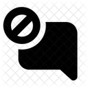 Comment Alt Block  Icon