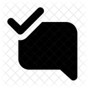 Comment Alt Check  Icon