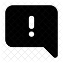 Comment Alt Exclamation  Icon