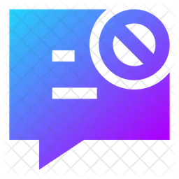 Comment block-  Icon