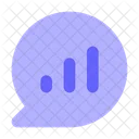 Comment Chart Line  Icon