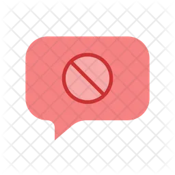 Comment forbidden  Icon