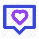 Comment heart  Icon